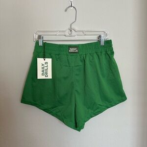 DAILY DR!LLS Mesh Super Short in Kelly Green (M/L)